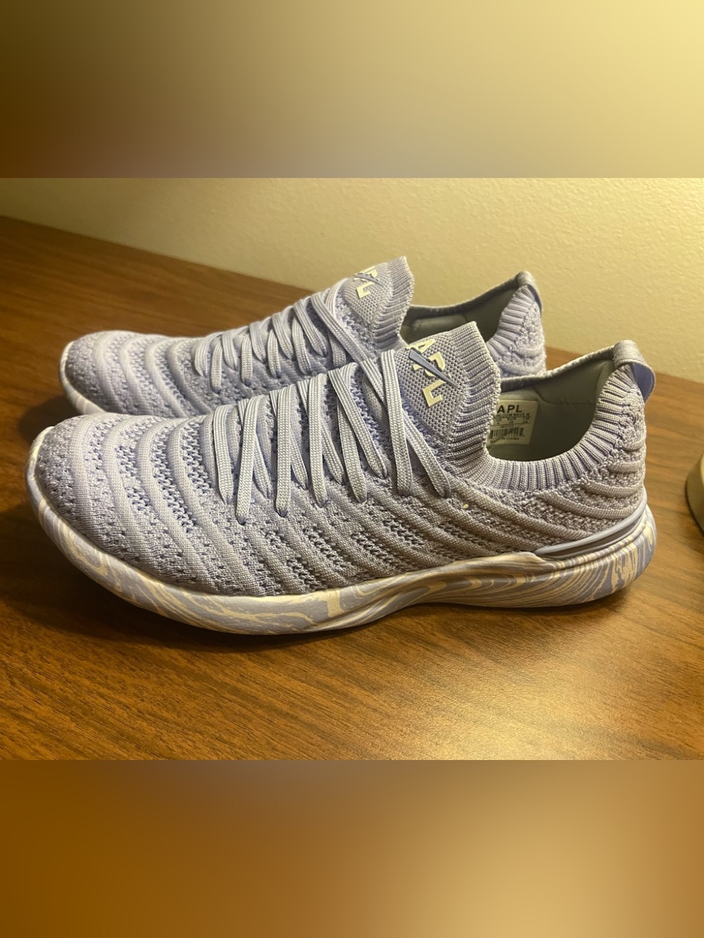 APL TechLoom Wave Knit Sneaker in Hyacinth